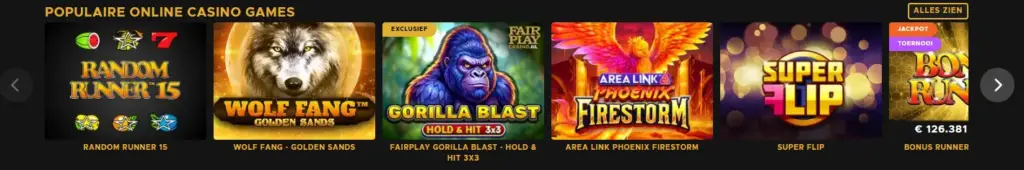 Overzicht van online slots met diverse thema’s
